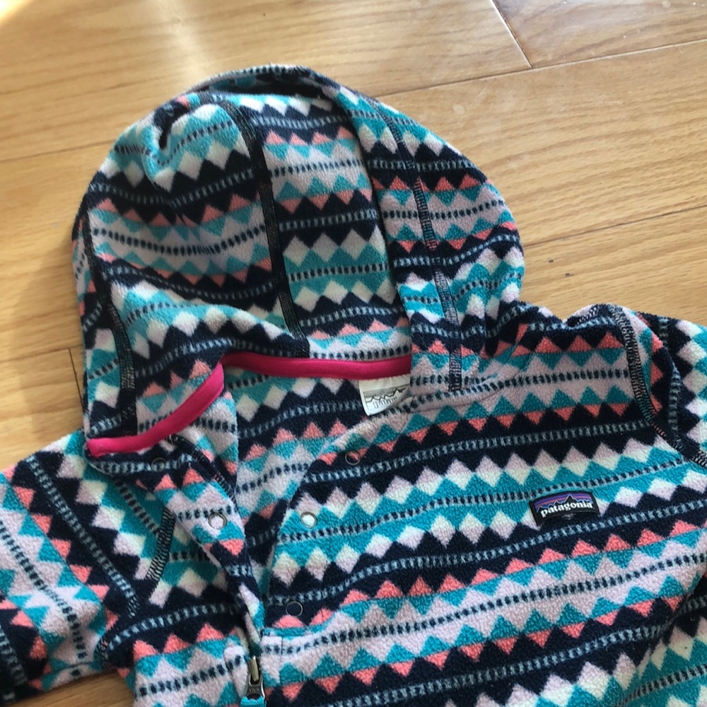Patagonia micro-d fleece 12-18 months EUC; girls/gender neutral